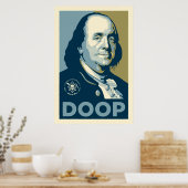 Sons van het Poster Ben - Ben Franklin Doop (Keuken)