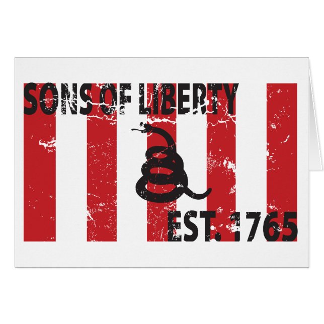 Sons van LIberty Est. 1765 (Voorkant Horizontaal)