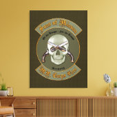 Sons van Miesau Canvas Afdruk (Insitu (Woonkamer))