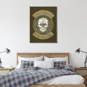 Sons van Miesau Canvas Afdruk (Insitu (Slaapkamer))