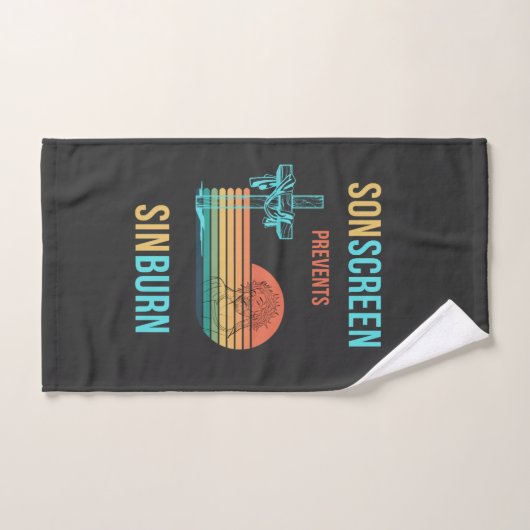 SONscreen voorkomt Sinburn Handdoek (Handdoek)