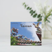 Sonse Dragon en Phoenix Taipei Briefkaart (Staand voorkant)