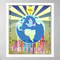 Sony ATV "Kom samen" Peace Poster