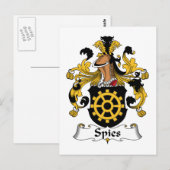 Sony Family Crest Briefkaart (Voorkant / Achterkant)