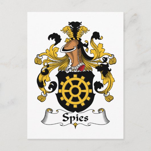 Sony Family Crest Briefkaart (Voorkant)