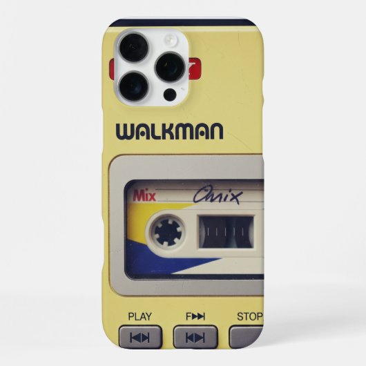 Sony Walkman iPhone Hoesje (Achterkant)
