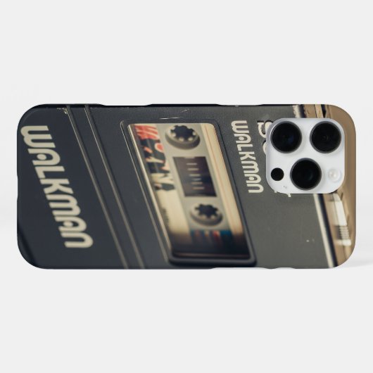 Sony Walkman iPhone Hoesje (Achterkant horizontaal)