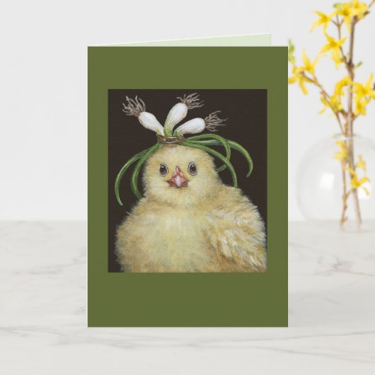 Sonya de peep-kaart kaart (Gele Bloem)