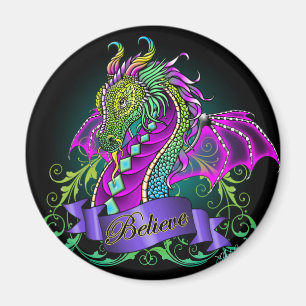 Sonya geloven Rainbow Dragon Magnet