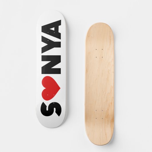 Sonya Love Skateboard (Voorkant)