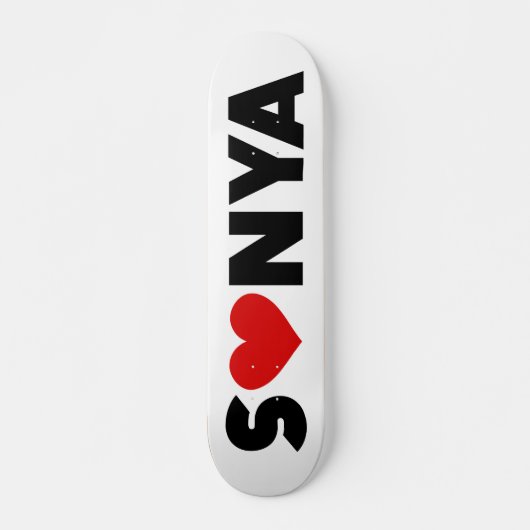 Sonya Love Skateboard (Voorkant)