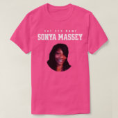 Sonya Massey Tribute Zeg haar naam T-shirt (Design voorkant)