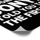 Sonya Name D Birthday Funny Christmas J  Poster (Hoek)