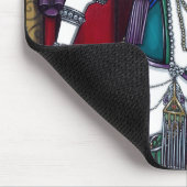 "Sonya" Tribal Fusion Belly Dancer Mousepad Muismat (Hoek)