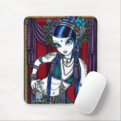 "Sonya" Tribal Fusion Belly Dancer Mousepad Muismat (Met muis)