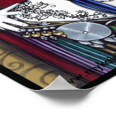 "Sonya" Tribal Fusion Belly Dancer Posters (Hoek)