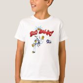 Soo Bahk! Tiger Kick T-shirt (Voorkant)