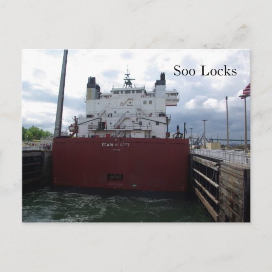 Soo Locks & Edwin H. Je moet een postkaart hebben (Voorkant)
