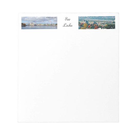 Soo Locks-laptopblok Notitieblok (Voorkant)