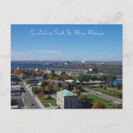 Soo Locks Post Kaart