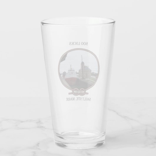 Soo Locks touwglas Glas (Achterkant)