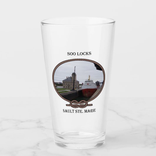 Soo Locks touwglas Glas (Voorkant)