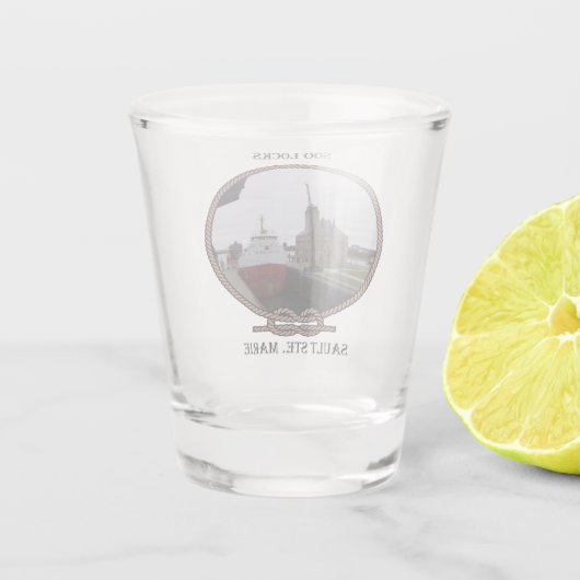 Soo Locks touwglas Shot Glas (Achterkant)