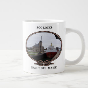 Soo Locks touwjumbo-mok Grote Koffiekop