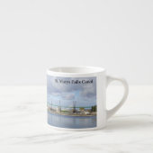 Soo Locks vanaf bootpresso-mok Espresso Kop (Rechts)