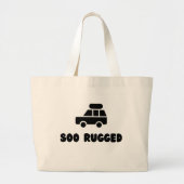 Soo Rugged Outdoorsy Canvas tas voor picknick & Ge (Voorkant)
