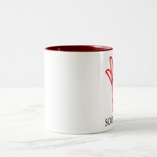 SOO-WOO! Koffiebeker Tweekleurige Koffiemok (Center)