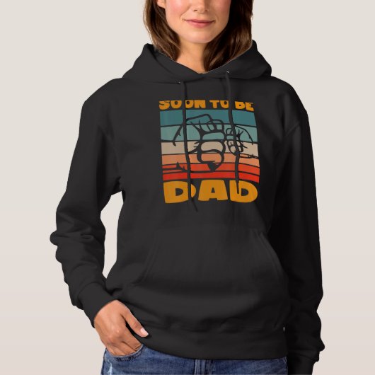 Soon To Be Dad Ever Fathers Day Hoodie (Voorkant)