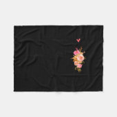 Soon To Be Grandma 2025 Funny Mother's Day For New Fleece Deken (Voorkant (Horizontaal))