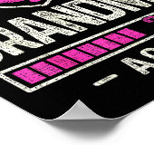 Soon To Be Grandma Again 2026 Expecting Baby Grand Poster (Hoek)