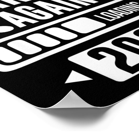 Soon To Be Grandma Again 2026 Loading New Baby Ann Poster (Hoek)