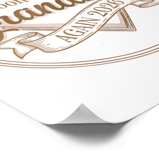 Soon To Be Grandma Again 2026 Loading Pregnancy An Poster (Hoek)