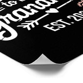 Soon To Be Grandma Pregnancy Announcement Est 2026 Poster (Hoek)