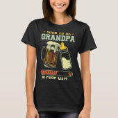 Soon To Be Grandpa Est 2025 Pregnancy Announcement T-shirt (Voorkant)