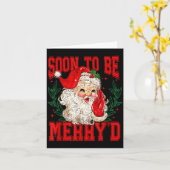 Soon To Be Merry'd Christmas, Engaged Couple Chris Kaart (Gele Bloem)