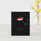 Soon To Be Merry'd Christmas Engaged Fiance Santa Kaart (Gele Bloem)