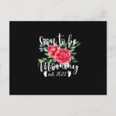 Soon To Be Mommy 2022 Mother's Day First Time Aankondigingskaart (Voorkant)