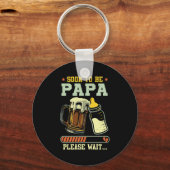 Soon To Be Papa Est 2025 Pregnancy Announcement Lo Sleutelhanger (Voorkant)