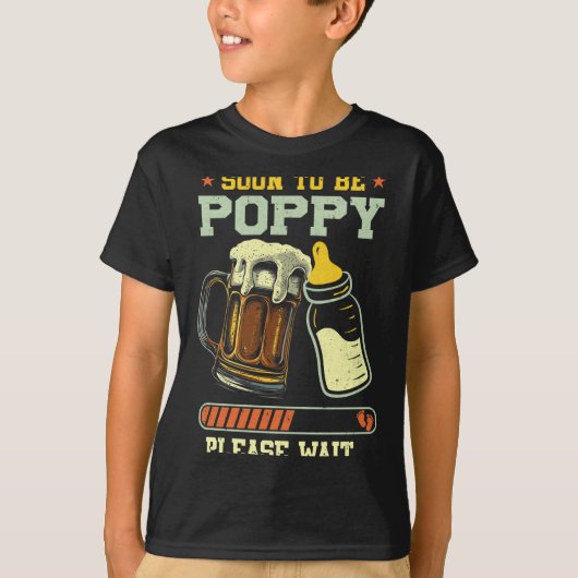 Soon To Be Ppy Est 2025 Pregnancy Announcement L T-shirt (Voorkant)