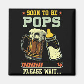 Soon To Be Ps Est 2025 Pregnancy Announcement Lo  Magneet (Voorkant)