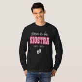 Soon to be Siostra Expecting Pregnancy  Polish Sis T-shirt (Voorkant volledig)