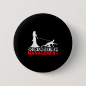 Soon Under New Management Bachelor Party  Ronde Button 5,7 Cm (Voorkant)