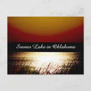 Sooner Lake Briefkaart