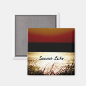 Sooner Lake Magneet (Voorkant / Achterkant)