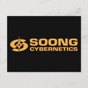 Soong Cybernetics - Noonien Soong Briefkaart