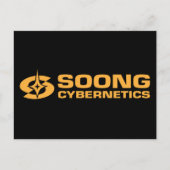 Soong Cybernetics - Noonien Soong Briefkaart (Voorkant)